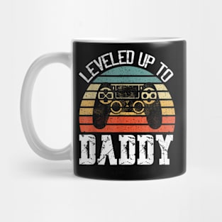 New Dad Fathers Day Leveled Up To Daddy Mug